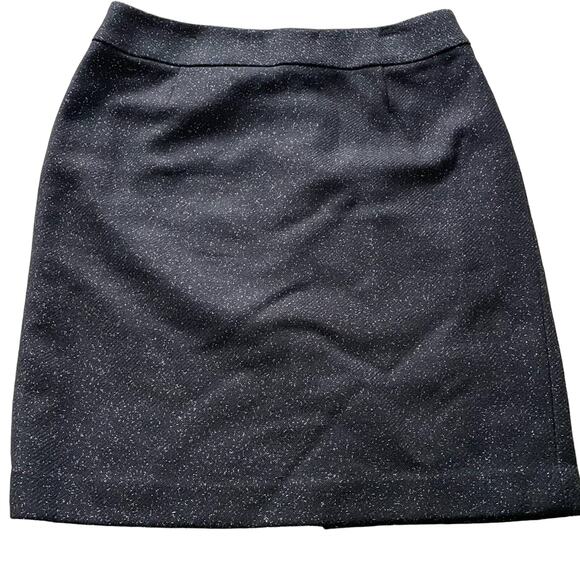 Halogen Dresses & Skirts - Halogen Silver Sparkle Black Skirt Size 8